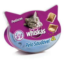 Whiskas Temptations Pelo Saudável - 40 g